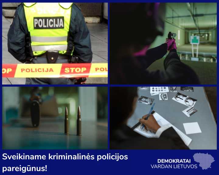 Sveikiname visus esamus ir buvusius Lietuvos kriminalinės policijos pareigūnus profesinės šventės proga!